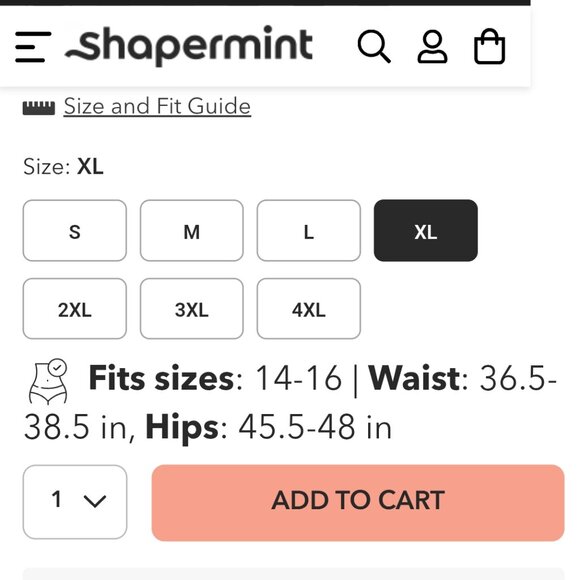 Shapermint Essentials High Waisted Shaping Leggings - Picture 6 of 6